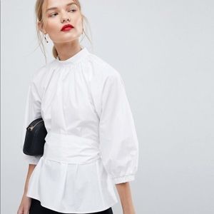 NWT ASOS Open Back Top